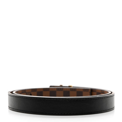Louis Vuitton Mini Damier Ebene 25mm LV Initiales Belt 75 30 3 of 8