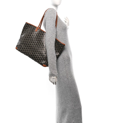 Goyard Goyardine Artois MM Black Gold 2 of 10