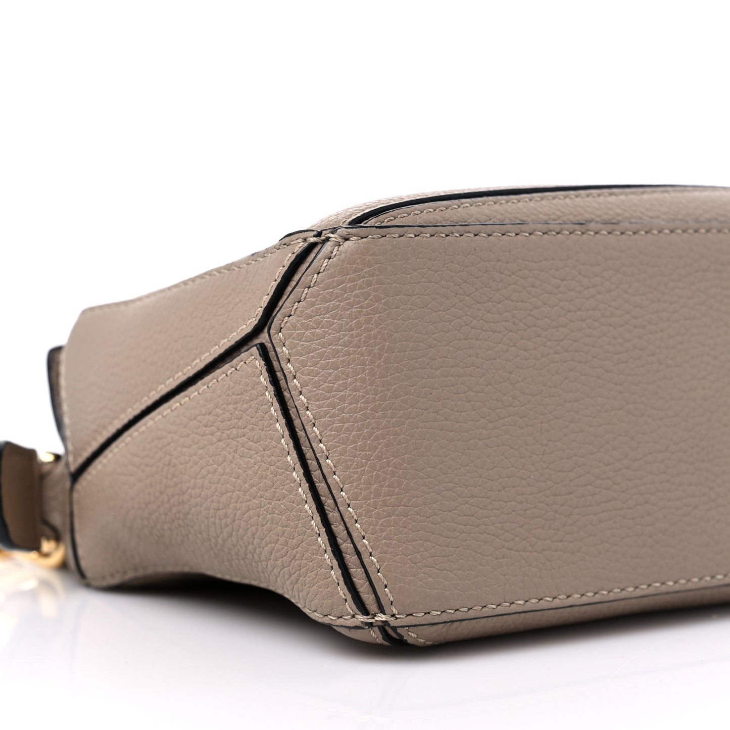 Calfskin Mini Puzzle Bag Sand Mink