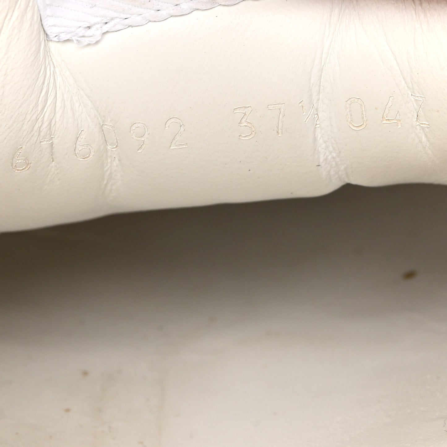 Calfskin GG Monogram Womens Platform 55mm Sneakers  37.5 Hezelnut Beige Ebony Mystic White