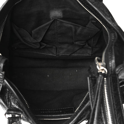 Balenciaga Agneau Classic Silver Hardware S City Black 5 of 14