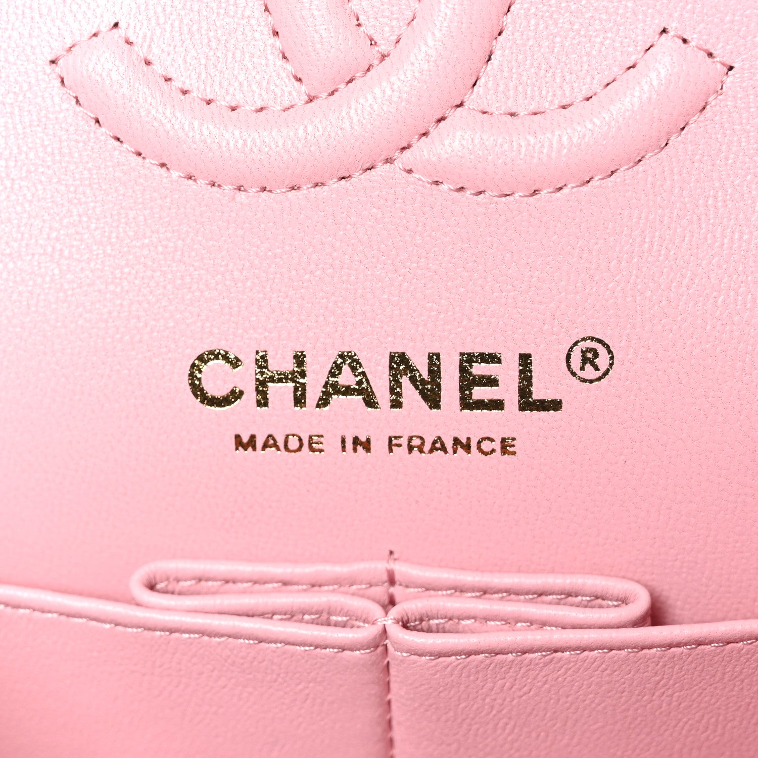Chanel Caviar Chevron Quilted Small Double Flap Pink 6 of 11