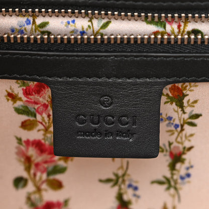 Gucci Calfskin Bamboo Medium Thiara Top Handle Bag Black 6 of 10