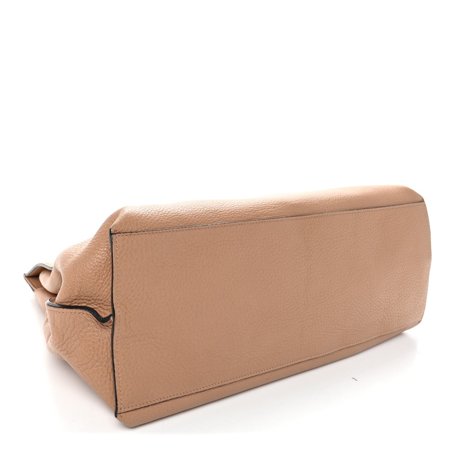 Gucci Cellarius Calfskin Large Bamboo Daily Top Handle Bag Camelia 4 of 10
