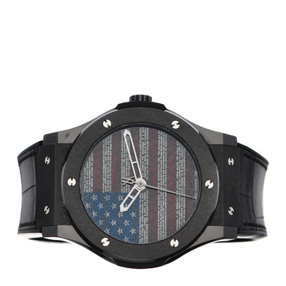 Hublot Ceramic Alligator 45mm Classic Fusion Liberty Bang 45mm Limited Edition Automatic Watch 511.CM.1190.GR.USA11 2 of 4