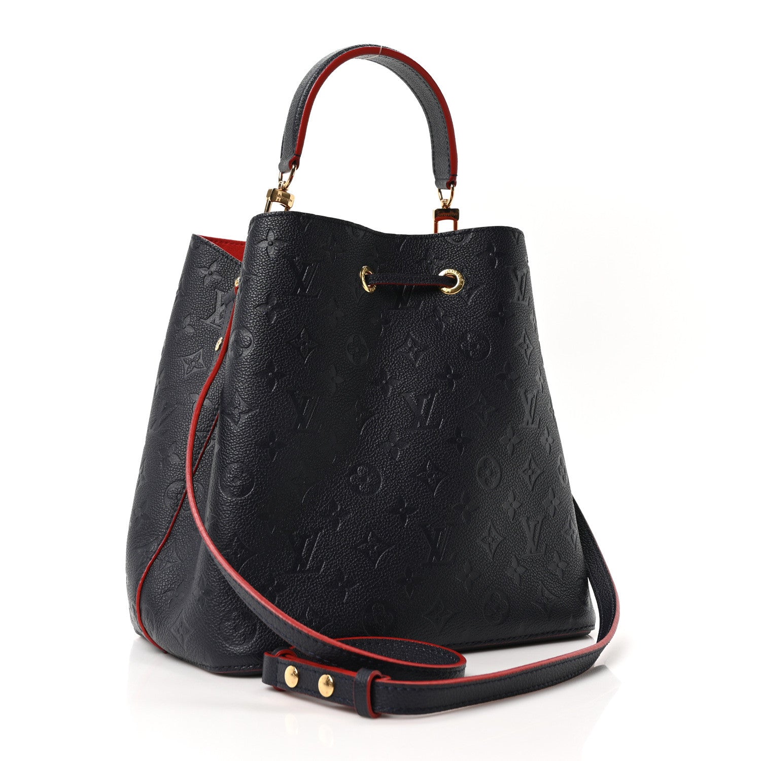 Louis Vuitton Empreinte Neonoe MM Marine Rouge 3 of 9