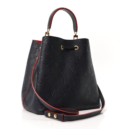 Louis Vuitton Empreinte Neonoe MM Marine Rouge 3 of 9