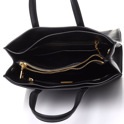 Prada Saffiano Soft Tote Black 5 of 11