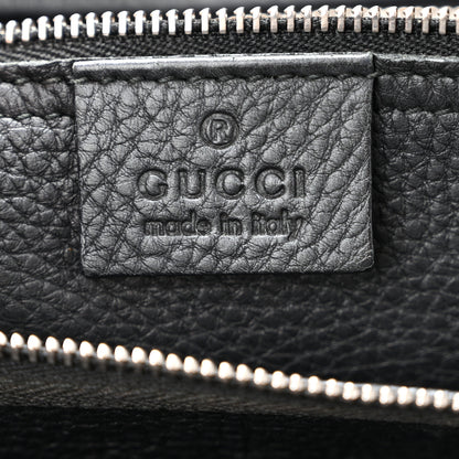 Gucci Soft Calfskin Small Jackie Top Handle Bag Black 6 of 15