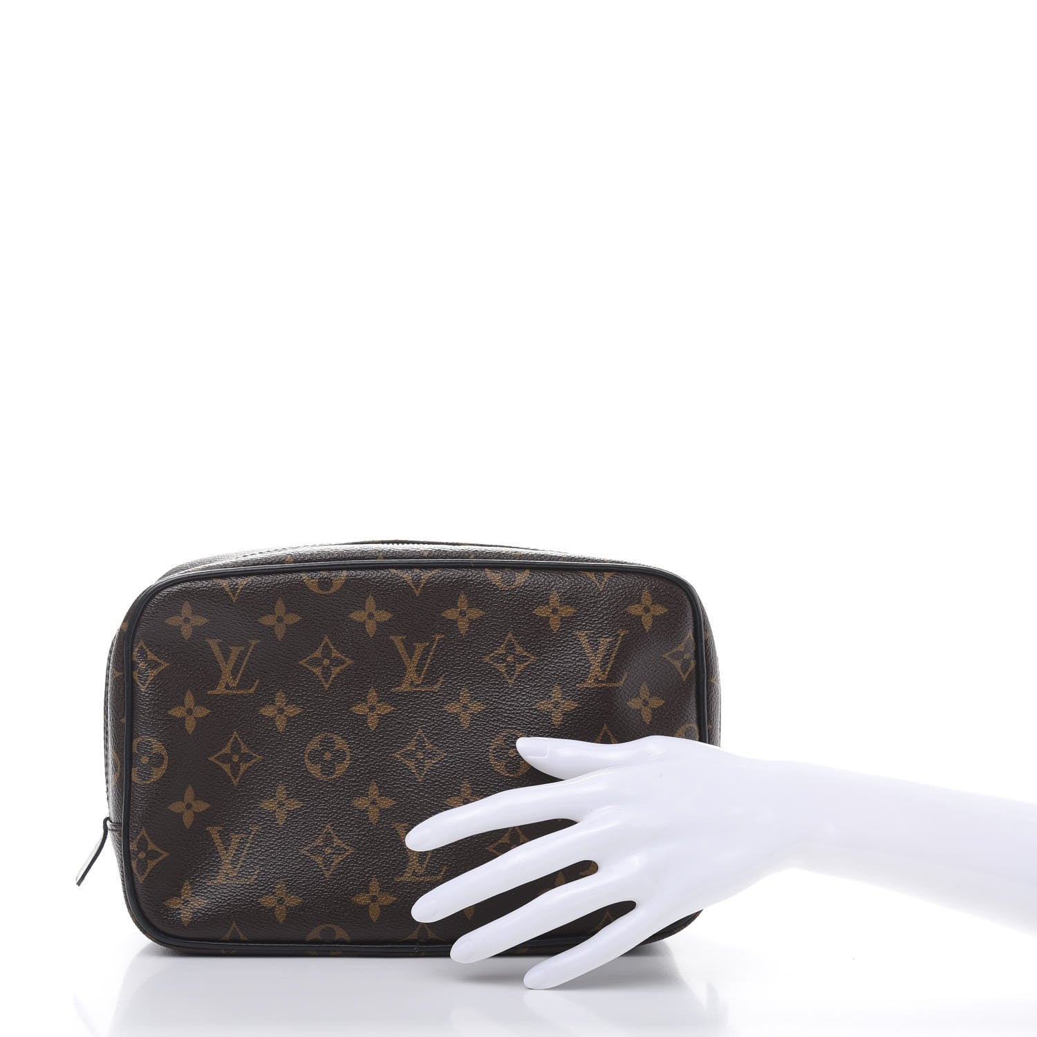 Louis Vuitton Monogram Macassar Toilet Pouch GM 2 of 8