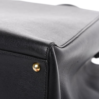 Fendi Vitello Elite Regular 2Jours Tote Black 9 of 11