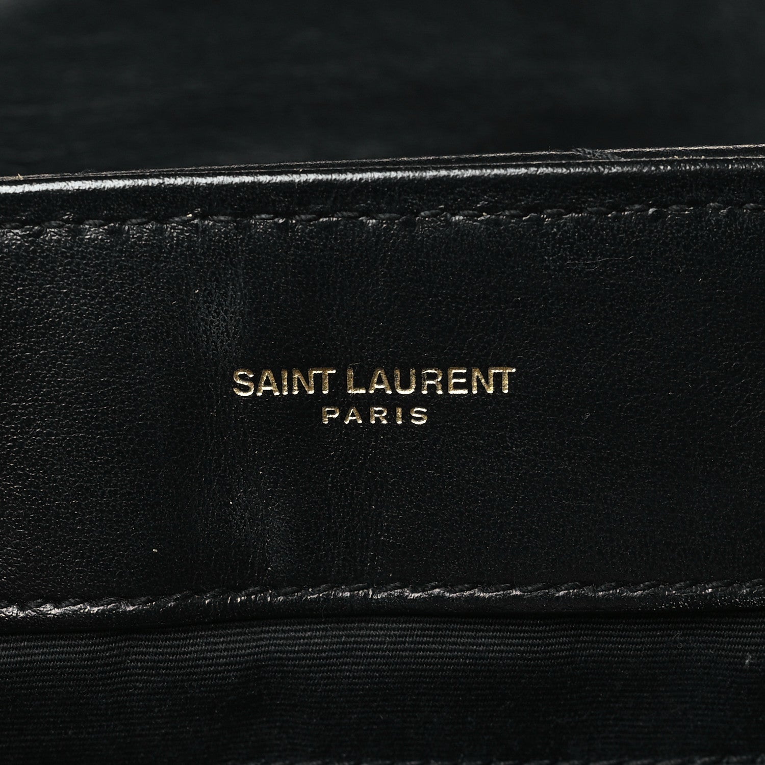 Saint Laurent Calfskin Y Quilted Monogram Medium Loulou Chain Satchel Black 6 of 9