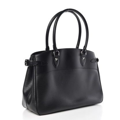 Louis Vuitton Epi Passy GM Black 3 of 7