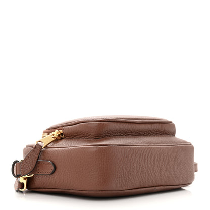 Burberry Grained Calfskin Small Camera Bag Tan 4 of 12