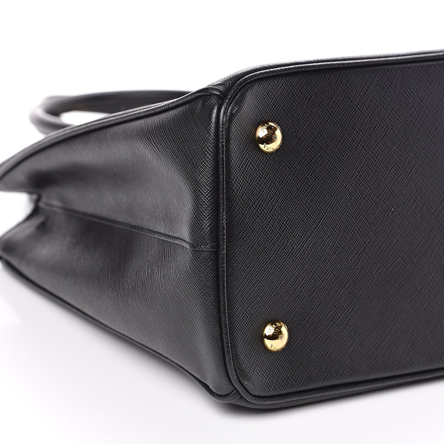 Saffiano Lux Small Tote Black