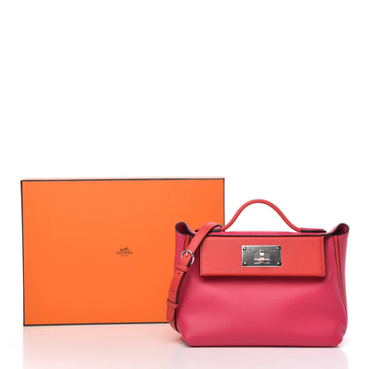 Hermes Evercolor Swift 24/24 21 Rose Mexico Rouge De Coeur 11 of 11