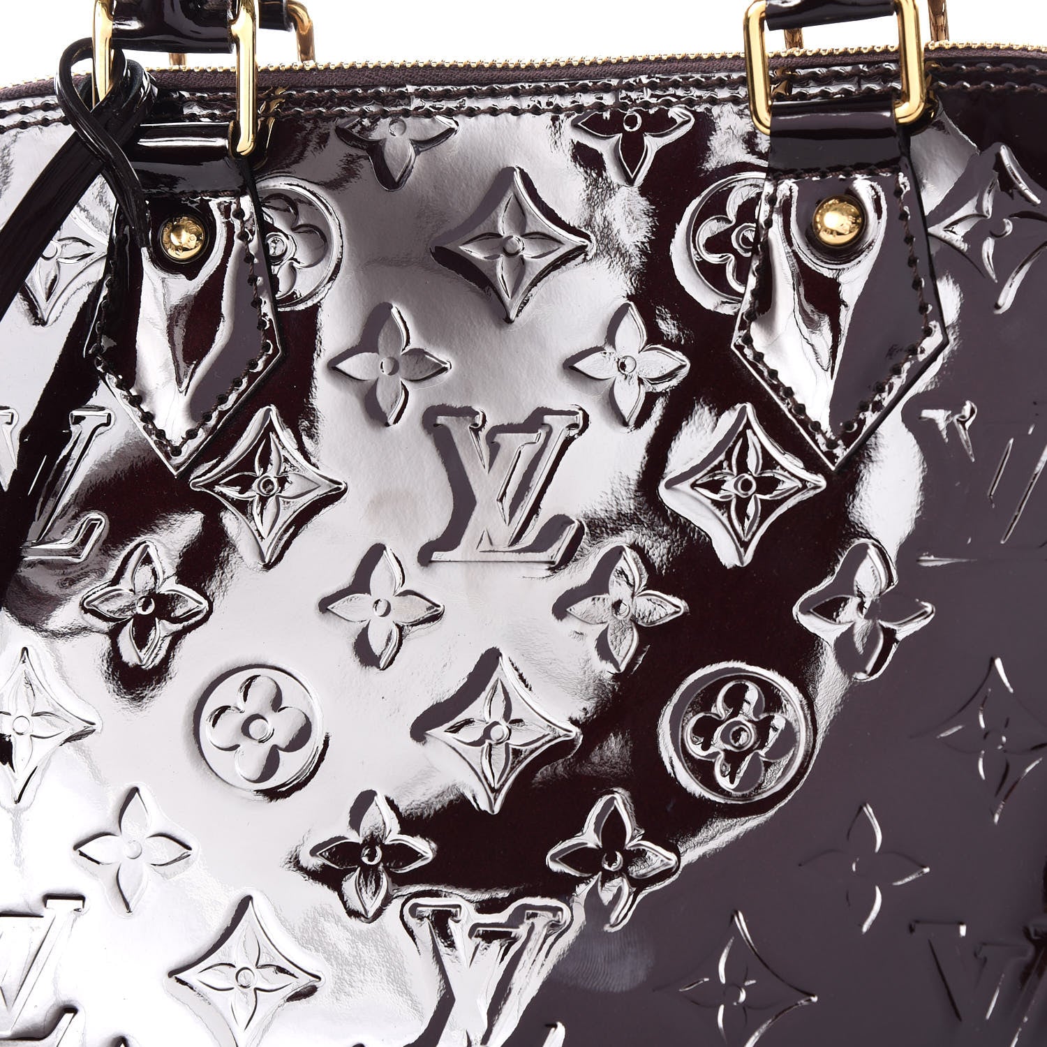 Louis Vuitton Vernis Alma PM Amarante 9 of 12