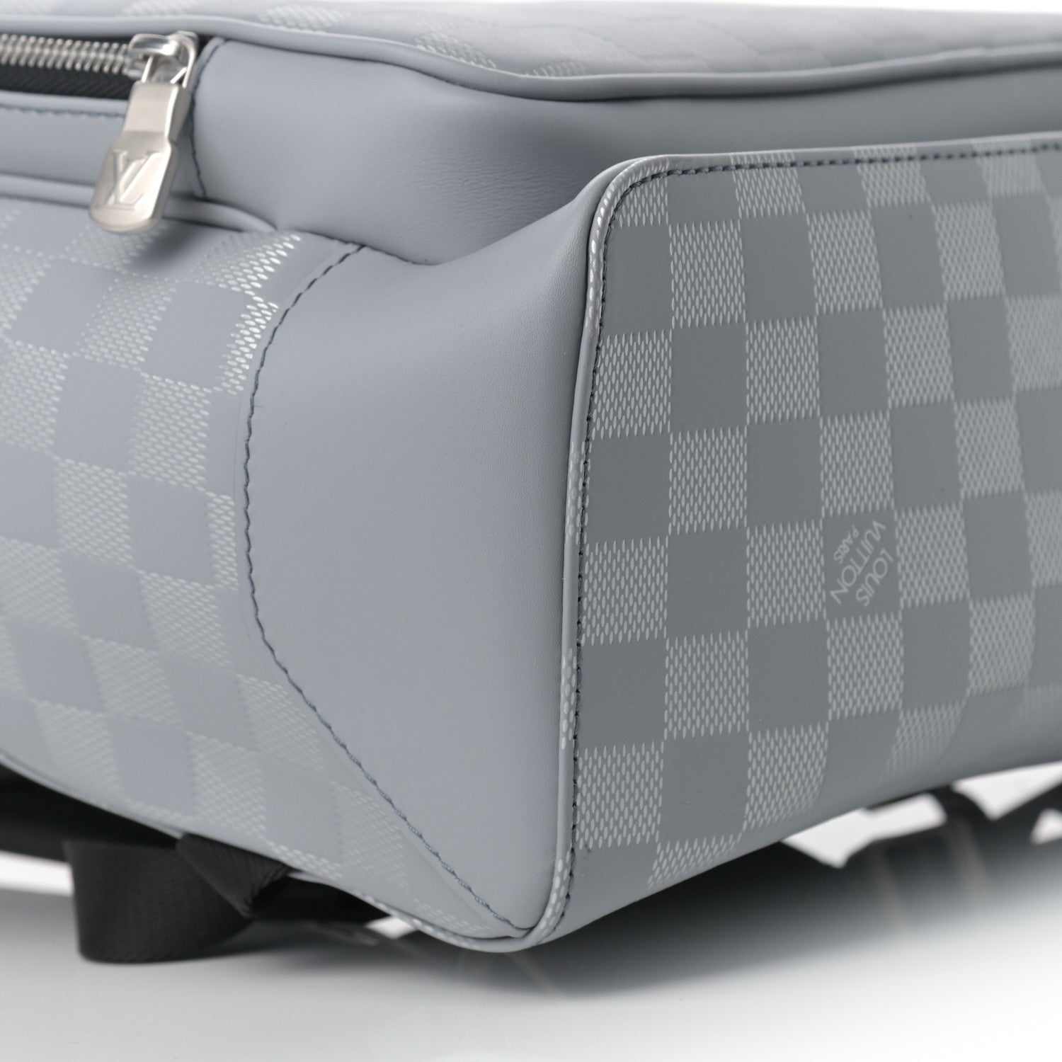 Louis Vuitton Damier Infini Gris Campus Backpack Silver 8 of 9