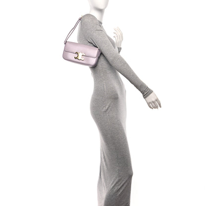 Celine Shiny Calfskin Triomphe Shoulder Bag 2 of 12