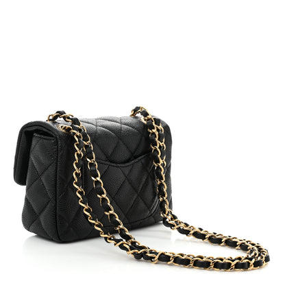 Chanel Grained Lambskin Quilted Mini Flap Black 3 of 11