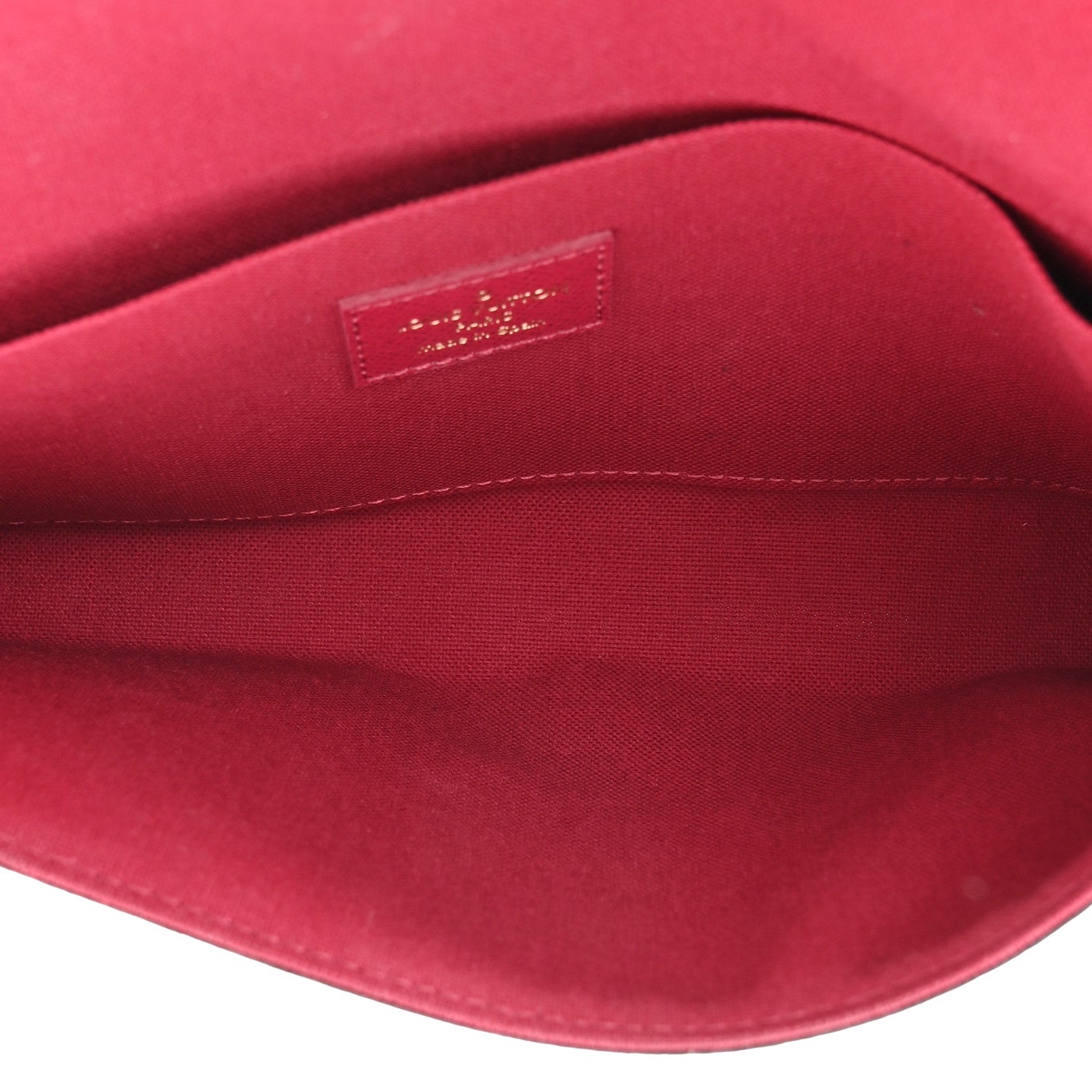 Louis Vuitton Monogram Pochette Felicie Chain Wallet Fuchsia 6 of 15