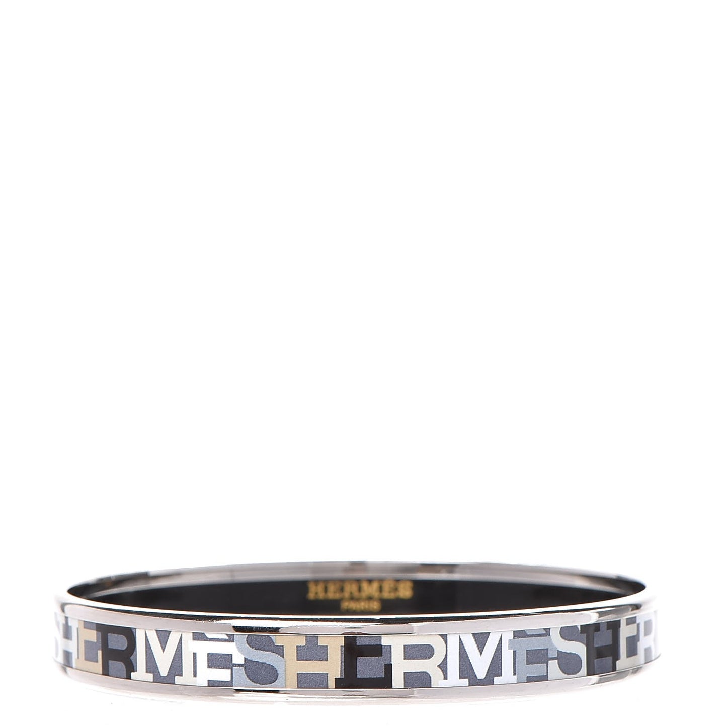 Enamel Printed Narrow Capitales Bracelet 65