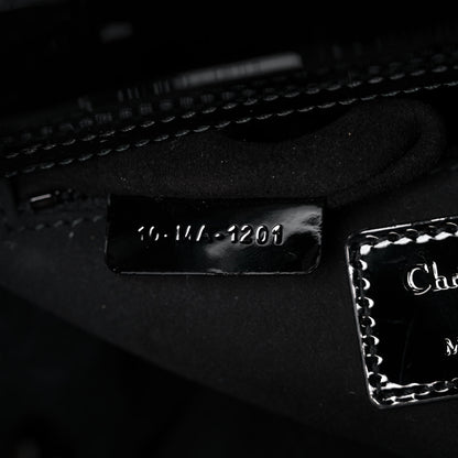 Christian Dior Patent Cannage Small Lady Dior Black 7 of 16