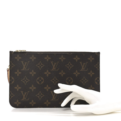 Louis Vuitton Monogram Neverfull MM GM Pochette 2 of 6