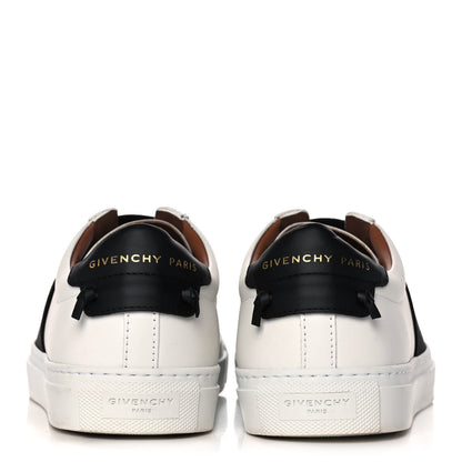 Givenchy Calfskin Band Logo Womens Urban Street Sneakers 36 White Black 5 of 10