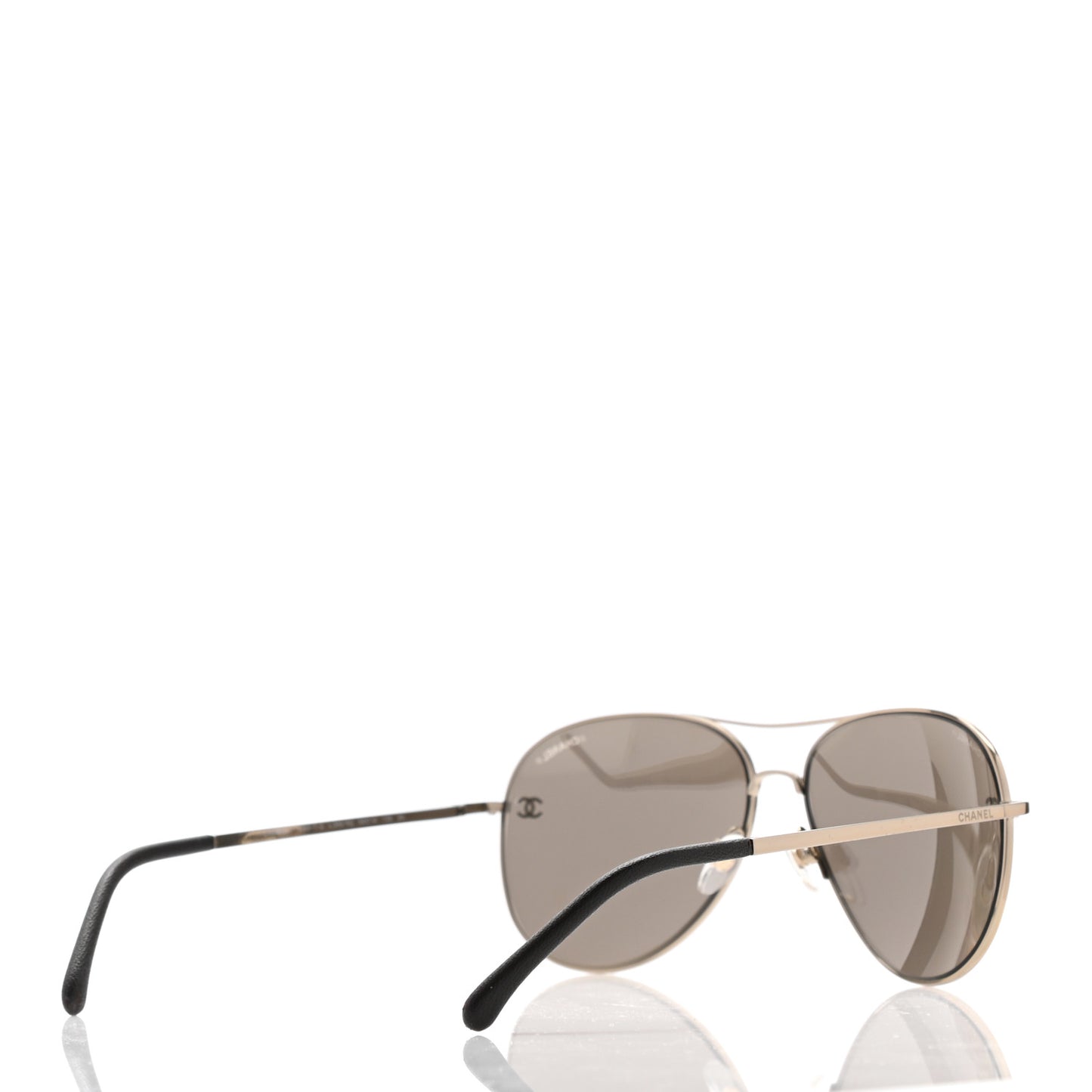 Metal Aviator CC Sunglasses 4189-T-Q Gold