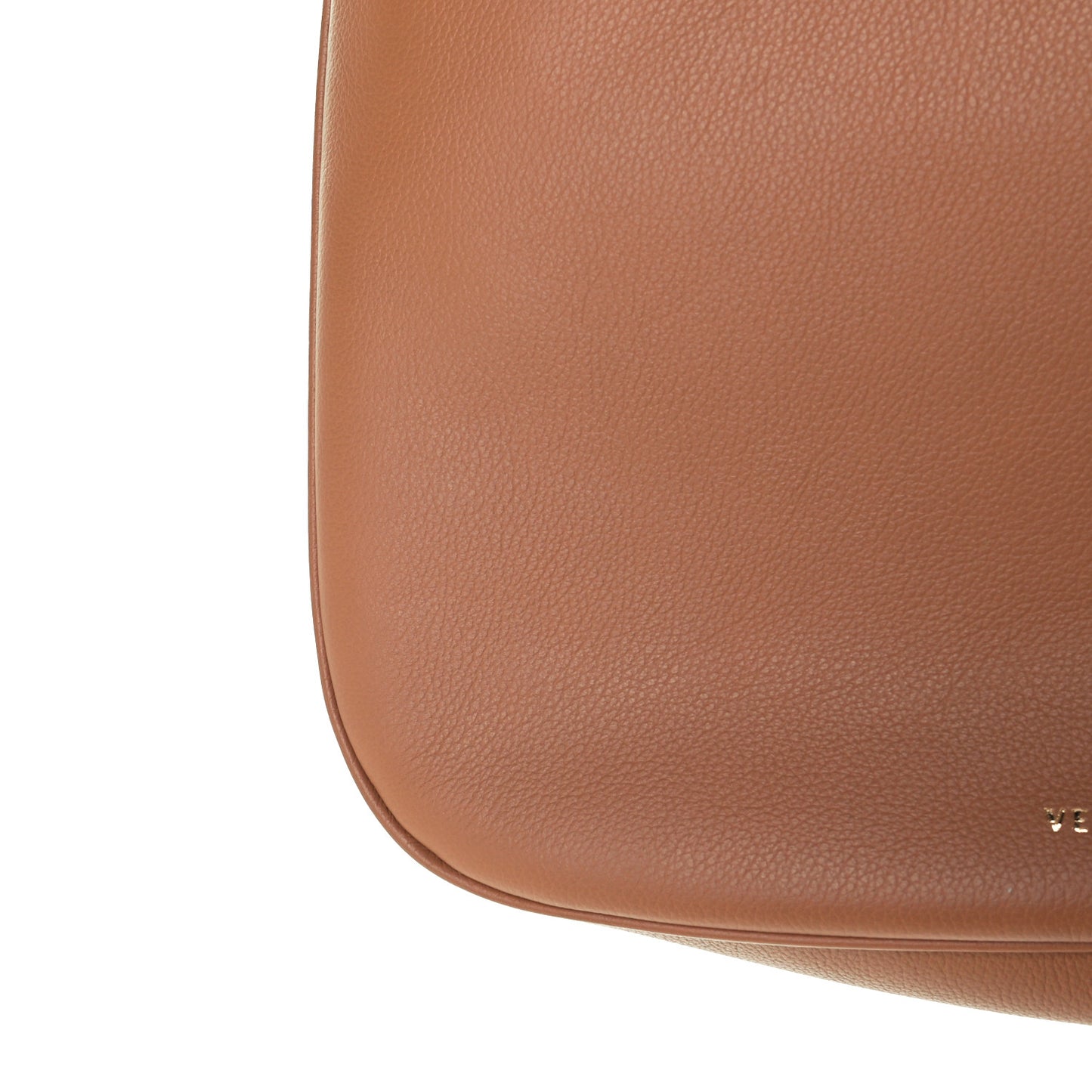 Calfskin La Medusa Medium Hobo Crossbody Brown