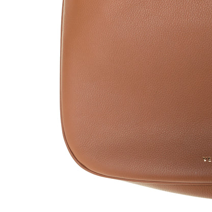 Versace Calfskin La Medusa Medium Hobo Crossbody Brown 12 of 13