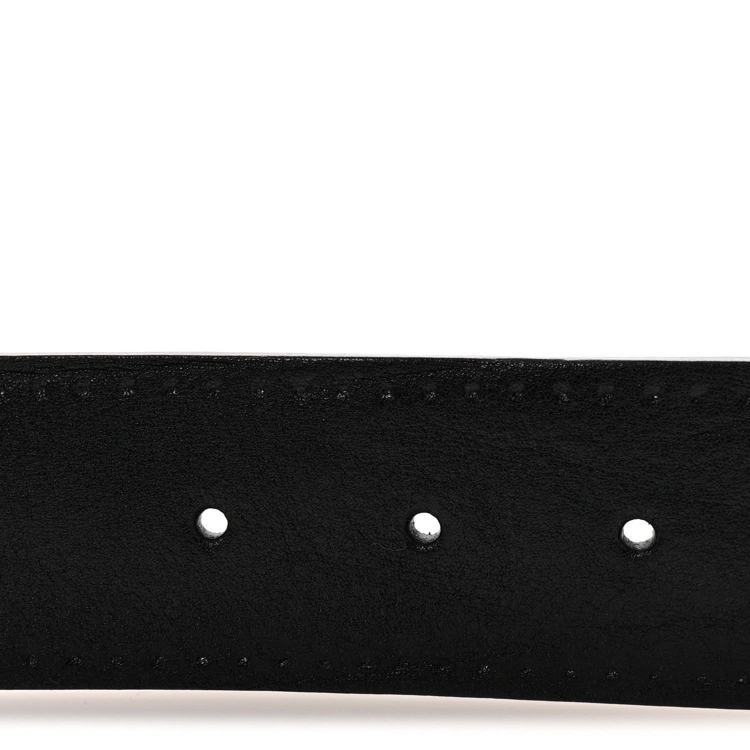 Gucci Faded Calfskin Double G Belt 80 32 Black 3 of 5