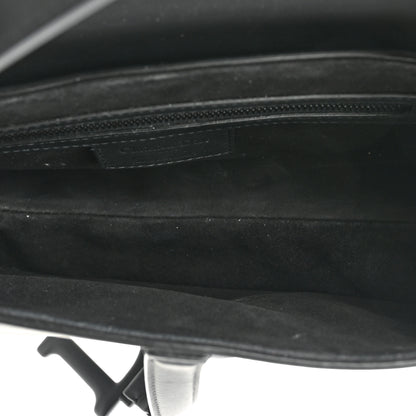 Christian Dior Ultra Matte Calfskin Saddle Bag Black 5 of 12