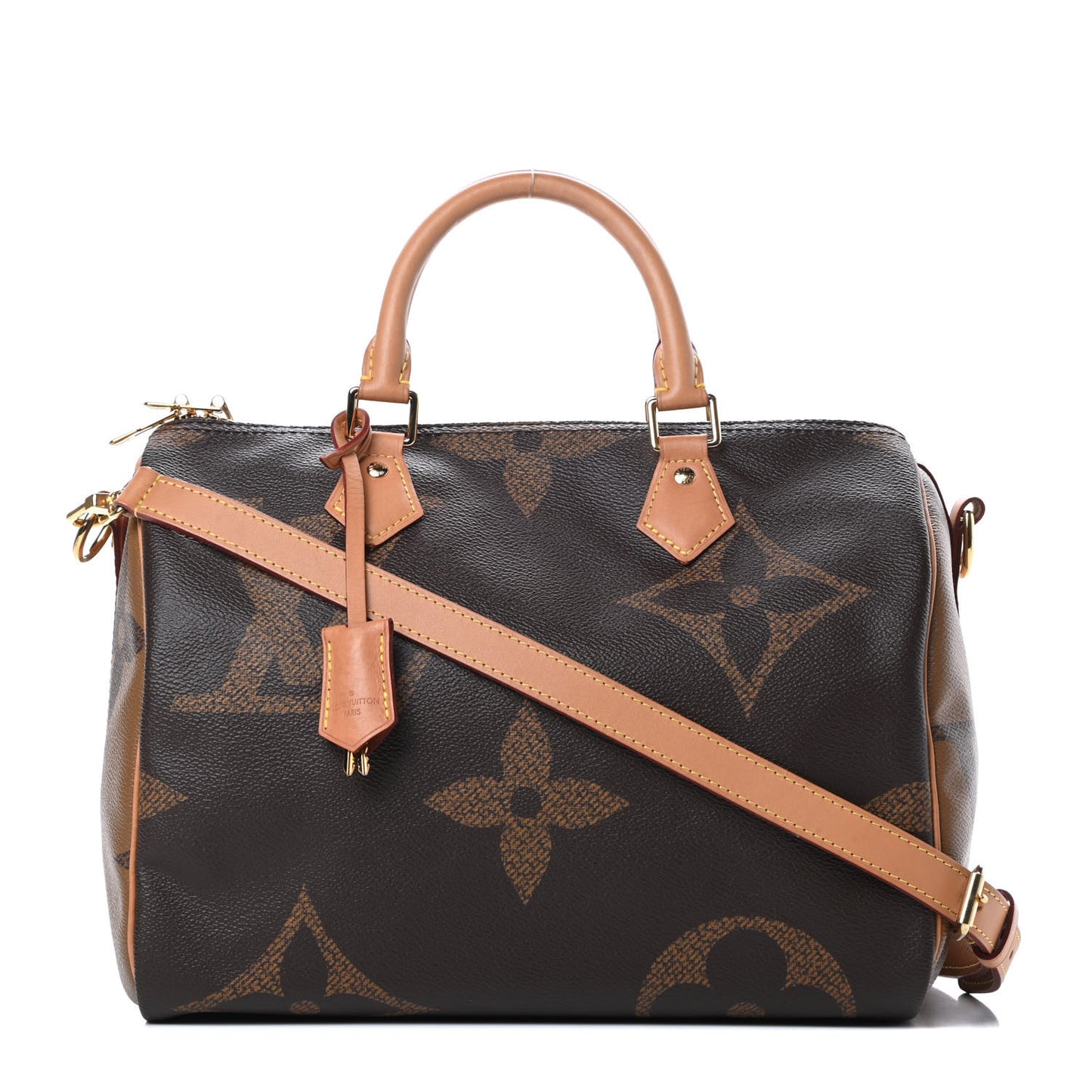 Reverse Monogram Giant Speedy Bandouliere 30