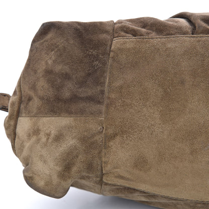 Gucci Suede Medium Hysteria Tote Brown 11 of 17