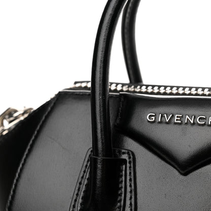 Givenchy Shiny Lord Calfskin Mini Antigona Black 13 of 16