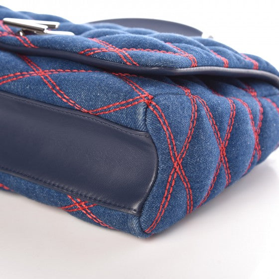 Louis Vuitton Denim Malletage GO-14 MM Denim Dark 9 of 9