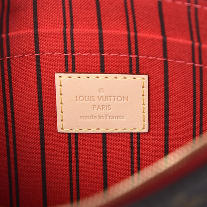 Louis Vuitton Monogram Neverfull MM GM Pochette Cherry 5 of 5