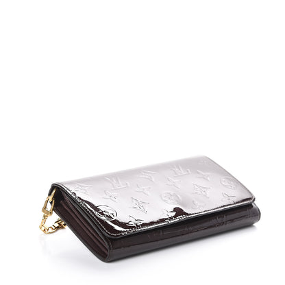 Louis Vuitton Vernis Chain Wallet Amarante 3 of 5