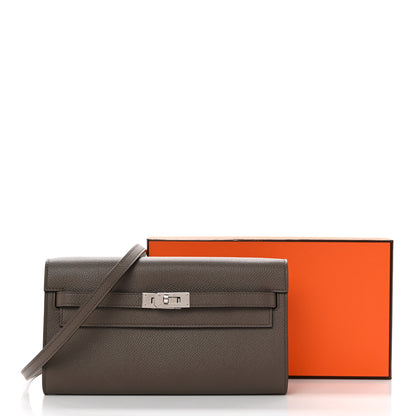 Hermes Epsom Kelly To Go Wallet Etain 8 of 8