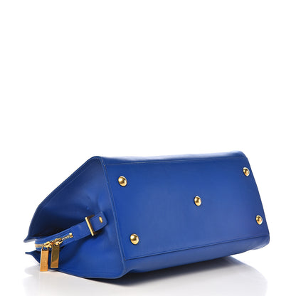 Saint Laurent Calfskin Medium Classic Y Cabas Royal Blue 3 of 10