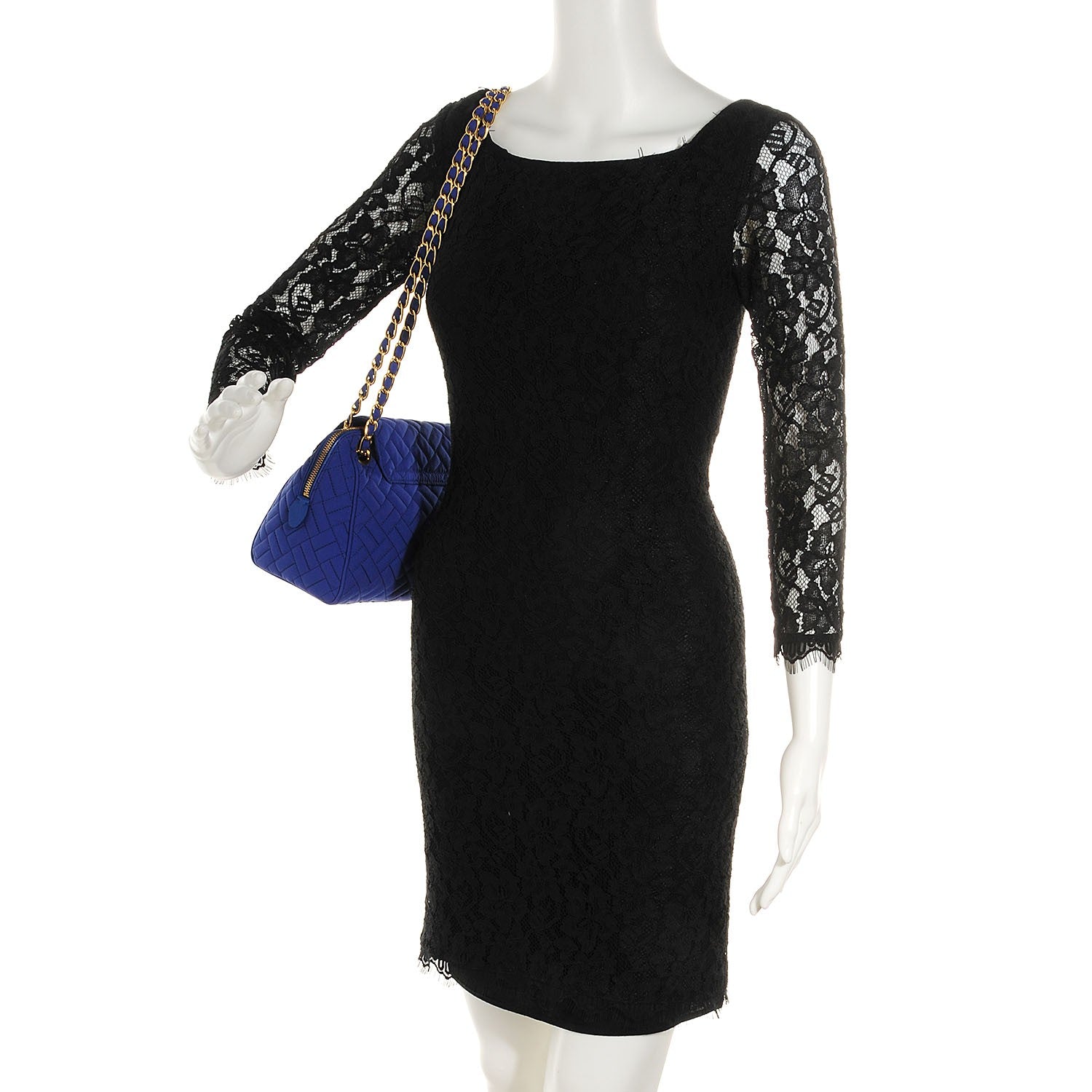 Prada Nylon Tessuto Impuntu Quilted Flap Indaco 2 of 9