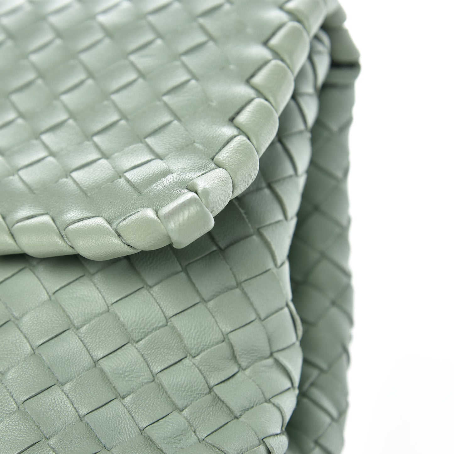 Nappa Intrecciato Small Olimpia Bag New Sage