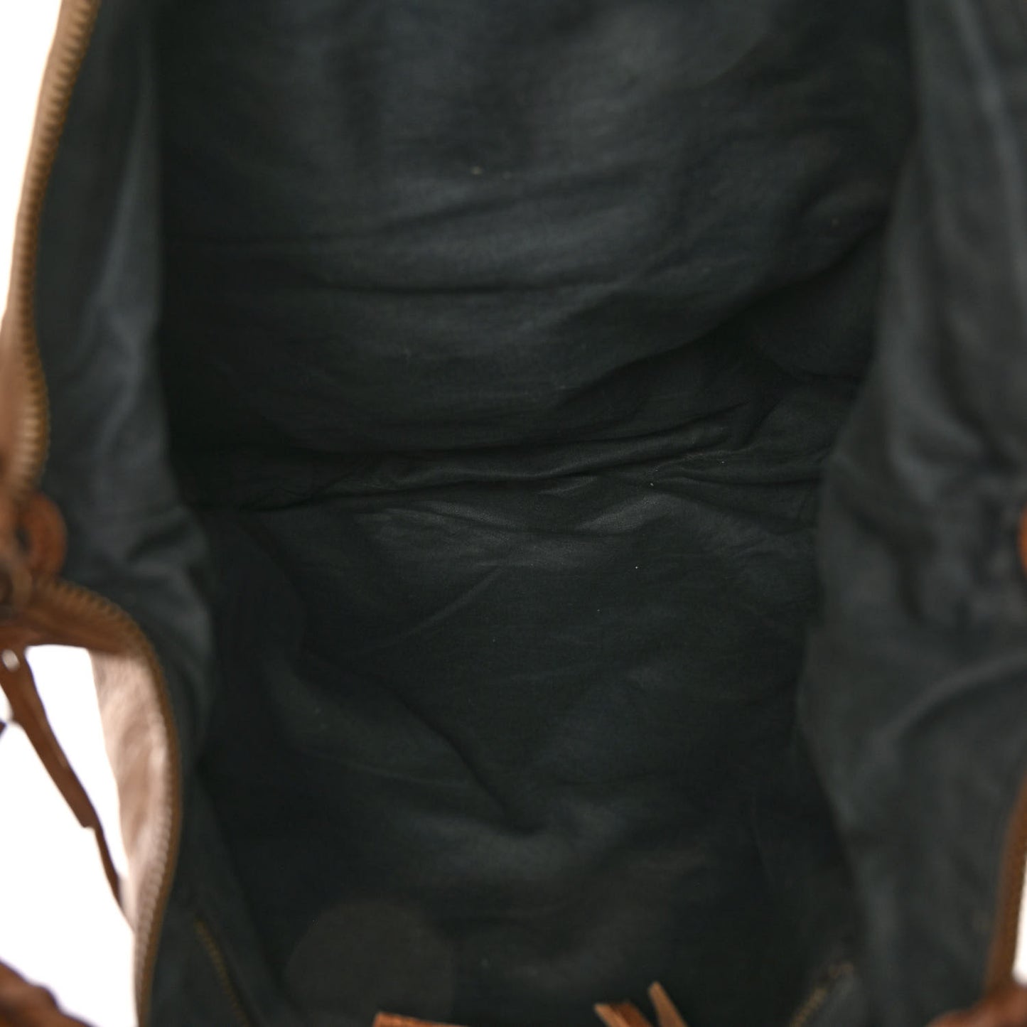 Agneau Classic Hardware Day Hobo Caramel