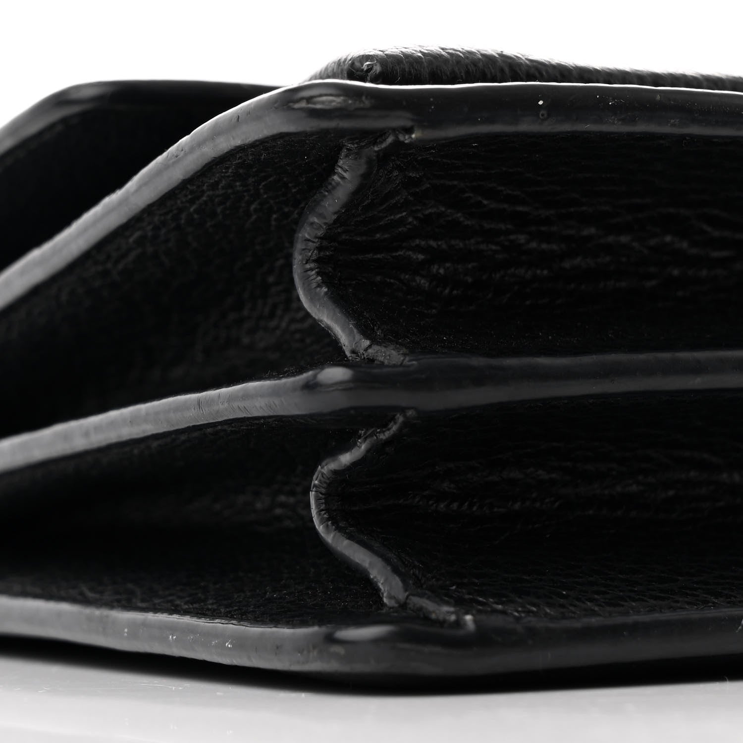 Saint Laurent Grained Calfskin Medium Monogram Sunset Satchel Black 10 of 12