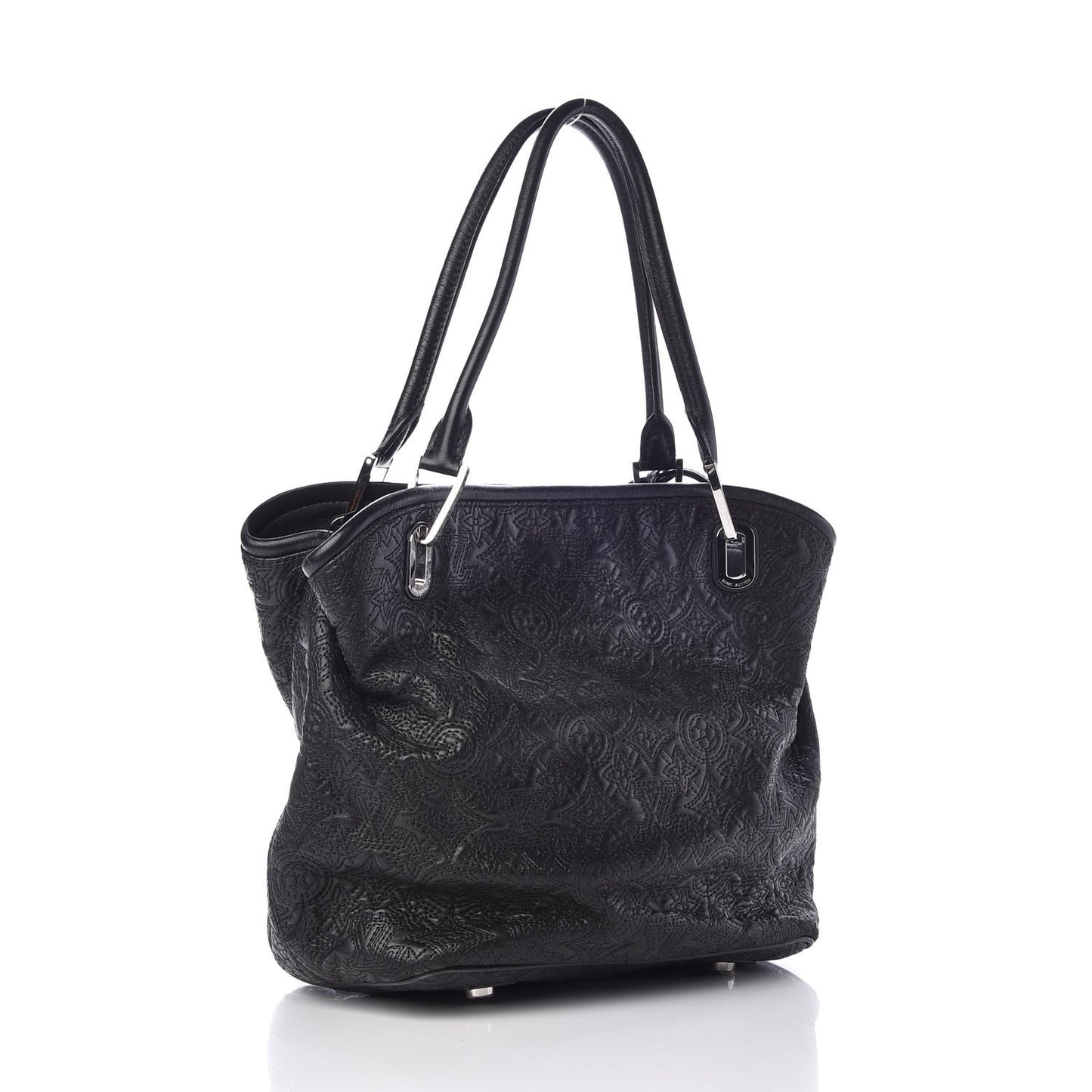 Monogram Lambskin Antheia Lilia PM Black