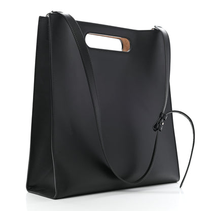 Gucci Calfskin Embossed Medium XL Tote Black 3 of 11