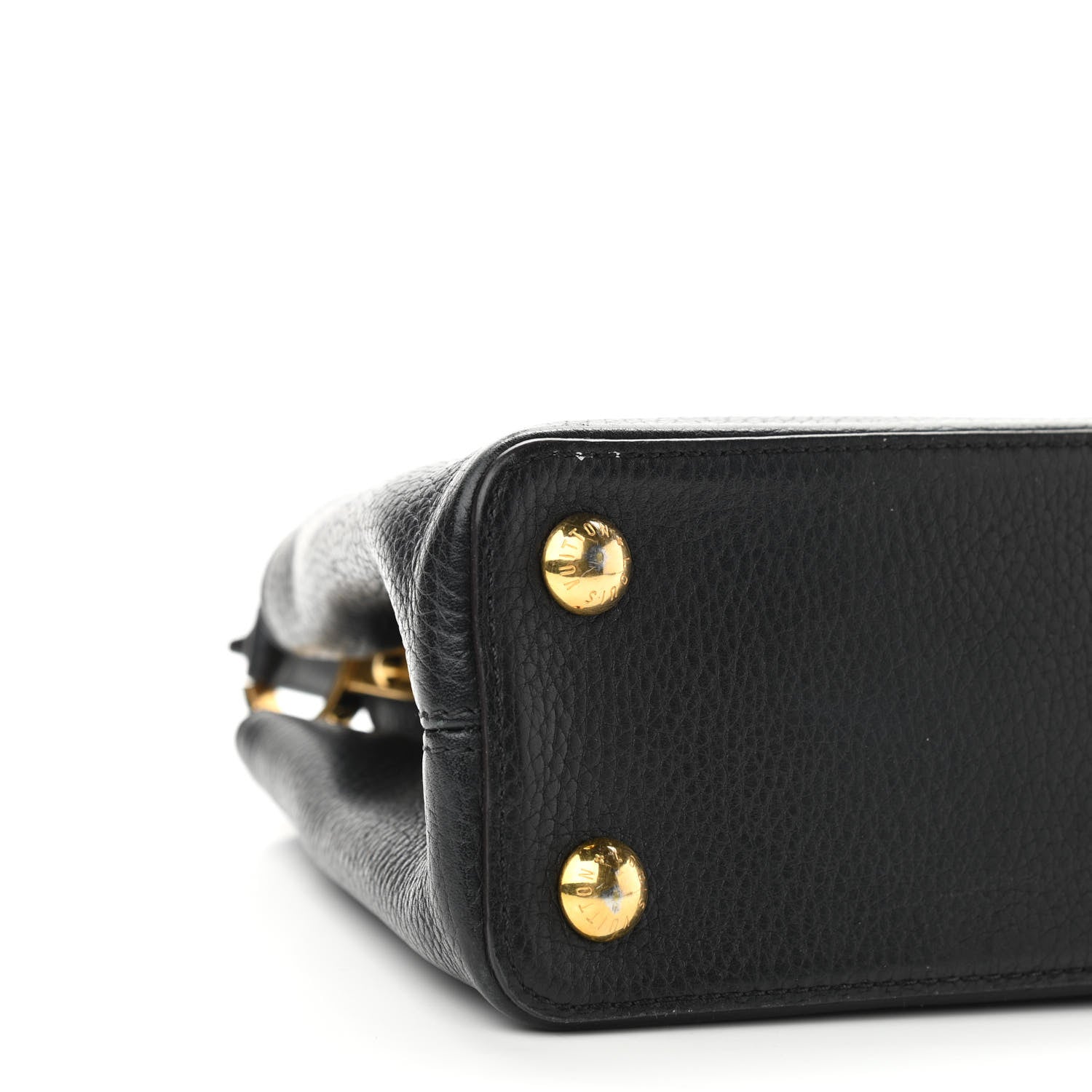 Louis Vuitton Taurillon Capucines BB Black 7 of 12