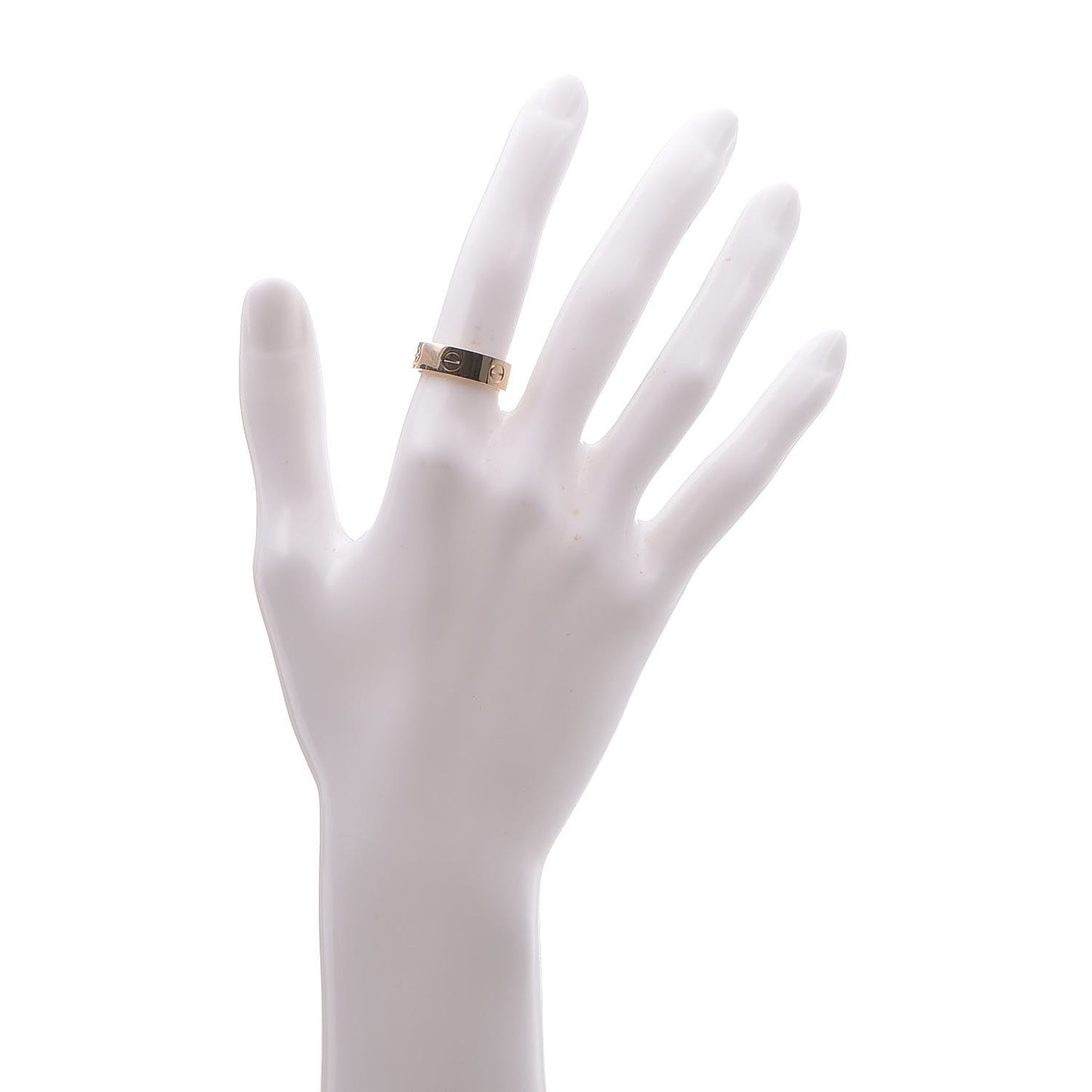 18K Gold 5.5mm LOVE Ring 51 5.75